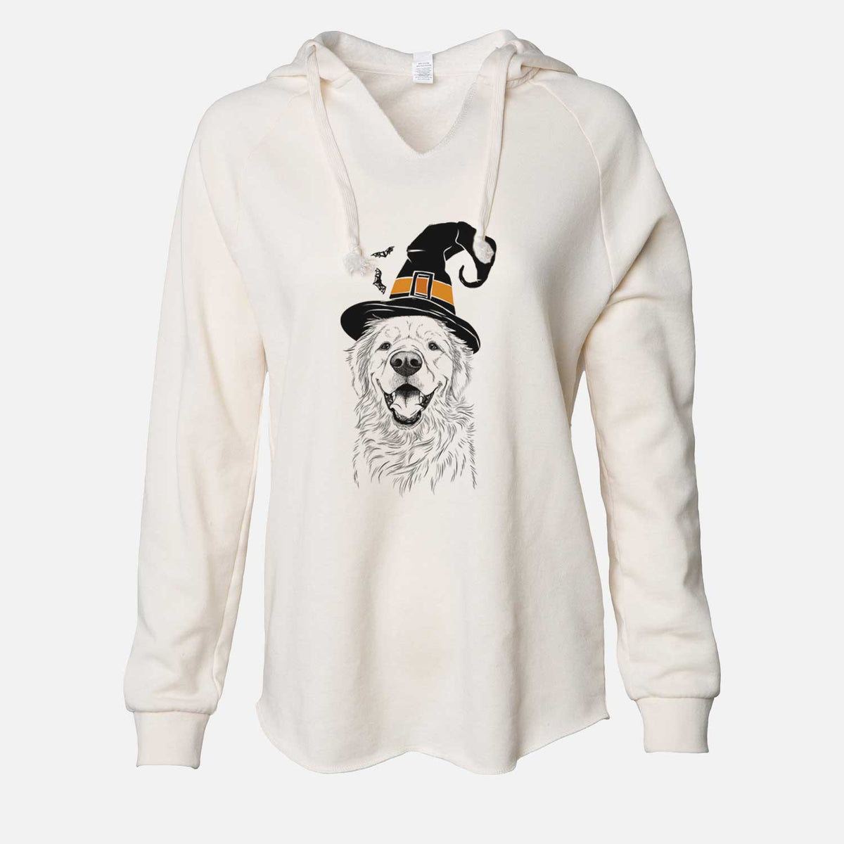 Witch Roger the Golden Retriever - Cali Wave Hooded Sweatshirt