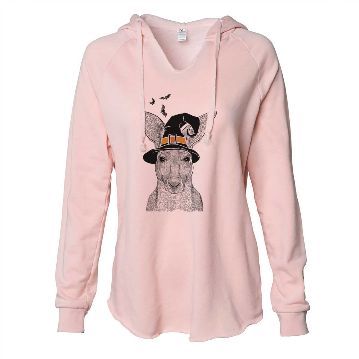 Witch Roger the Red Kangaroo - Cali Wave Hooded Sweatshirt