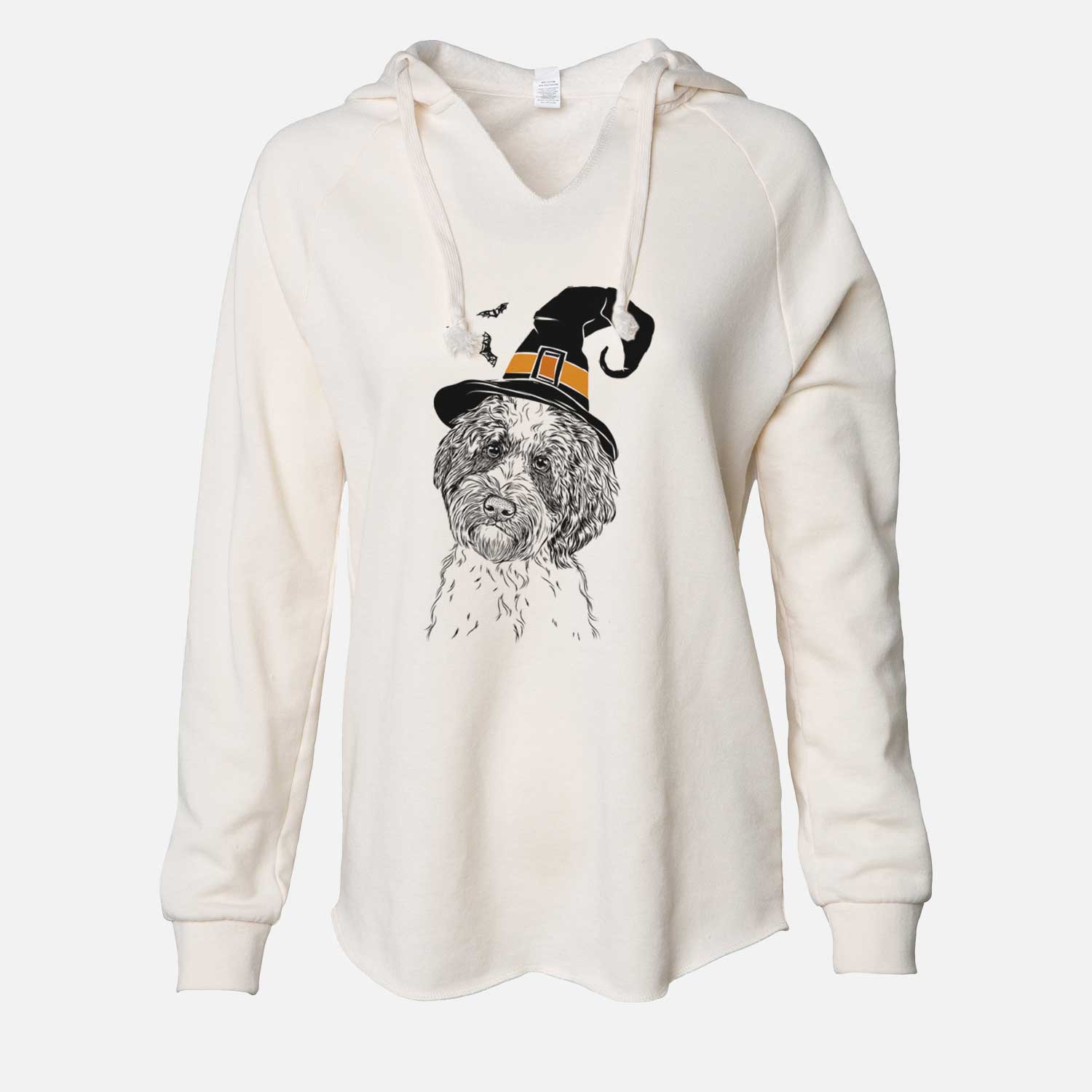 Witch Rooney the Aussiedoodle - Cali Wave Hooded Sweatshirt