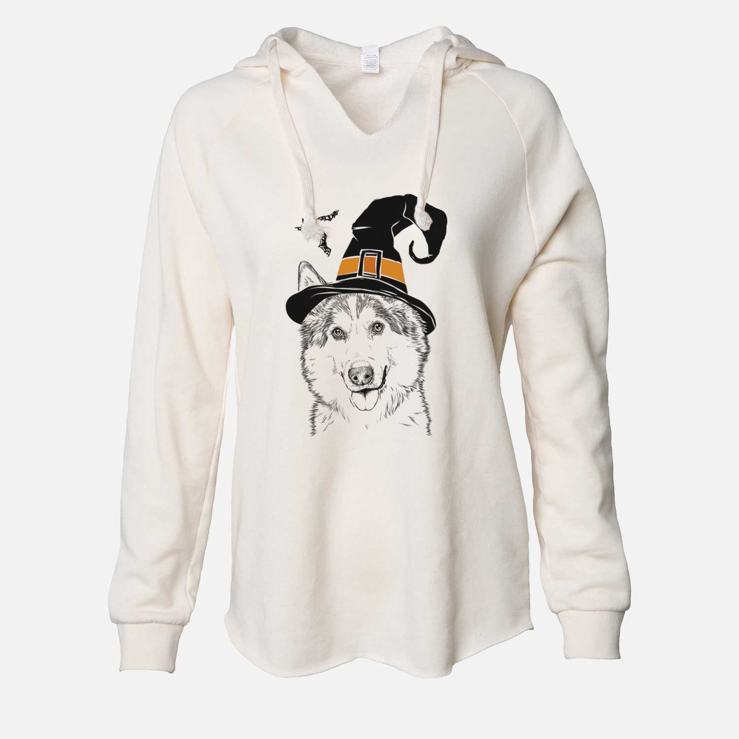 Witch Roshi the Mixed Breed - Cali Wave Hooded Sweatshirt