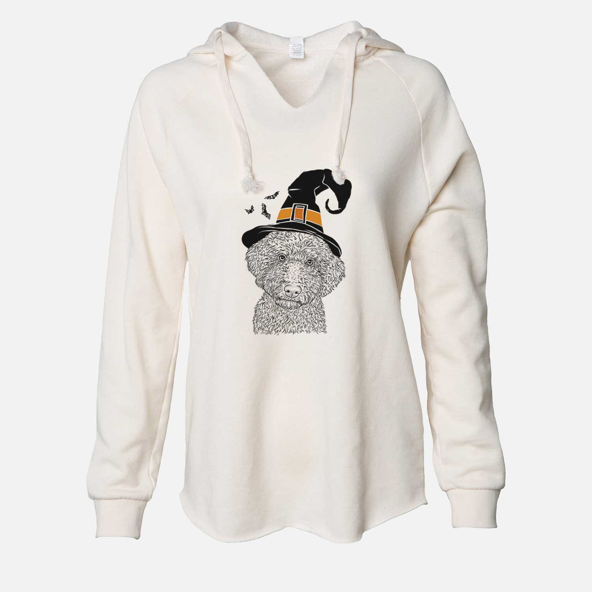 Witch Ross the Lagotto Romagnolo - Cali Wave Hooded Sweatshirt