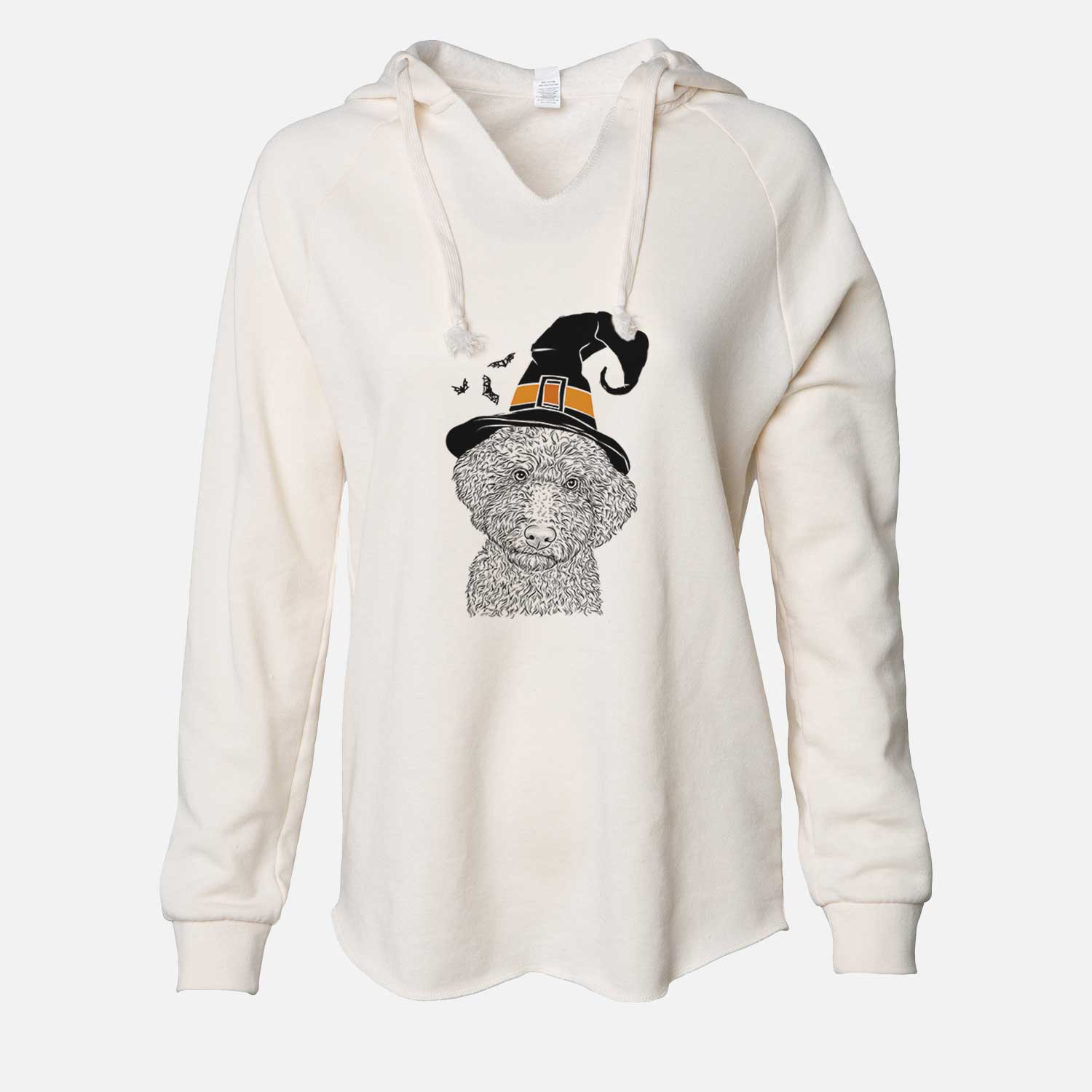 Witch Ross the Lagotto Romagnolo - Cali Wave Hooded Sweatshirt