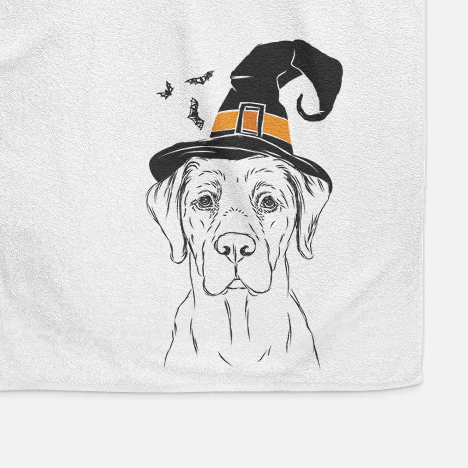 Rowdy the Labrador Retriever Decorative Hand Towel