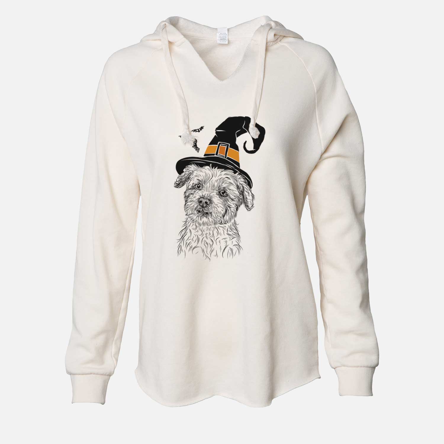 Witch Roxie the Schnauzer Shih Tzu Mix - Cali Wave Hooded Sweatshirt