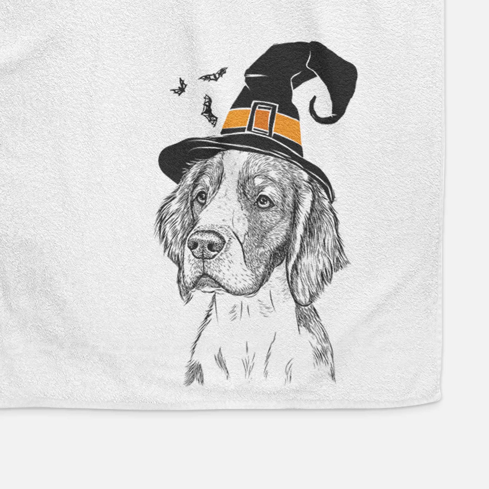 Roxy the Welsh Springer Spaniel Decorative Hand Towel