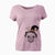 Witch Ruby the Pug - Women's V-neck Shirt