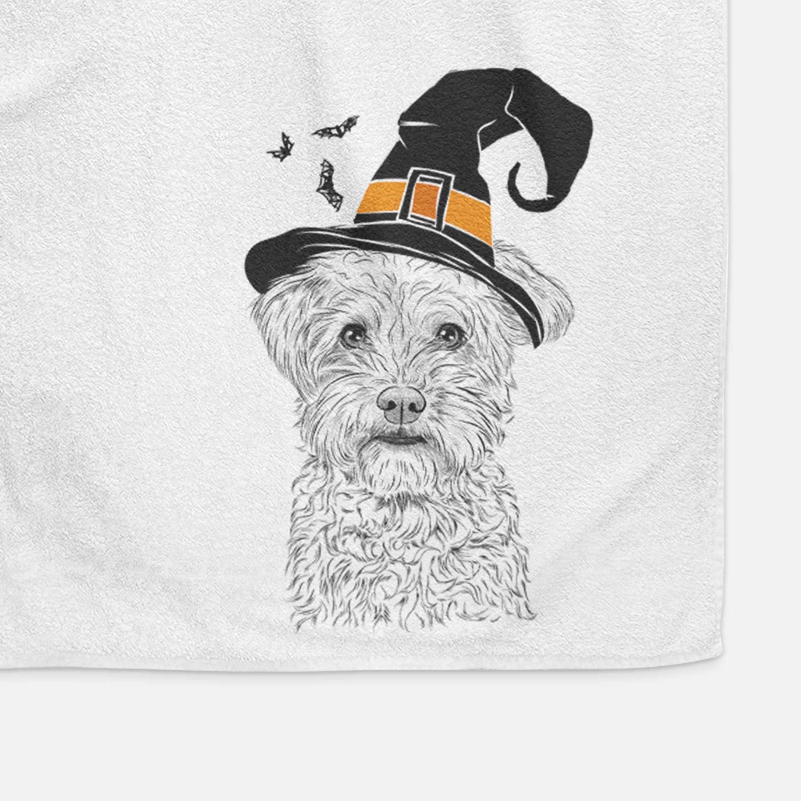 Rudy the Schnoodle Decorative Hand Towel