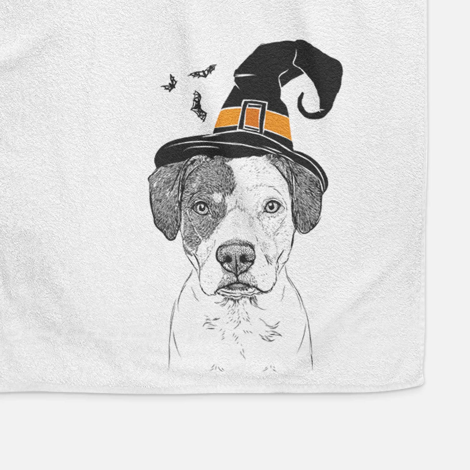 Ryleigh the Beagle Pitbull Mix Decorative Hand Towel