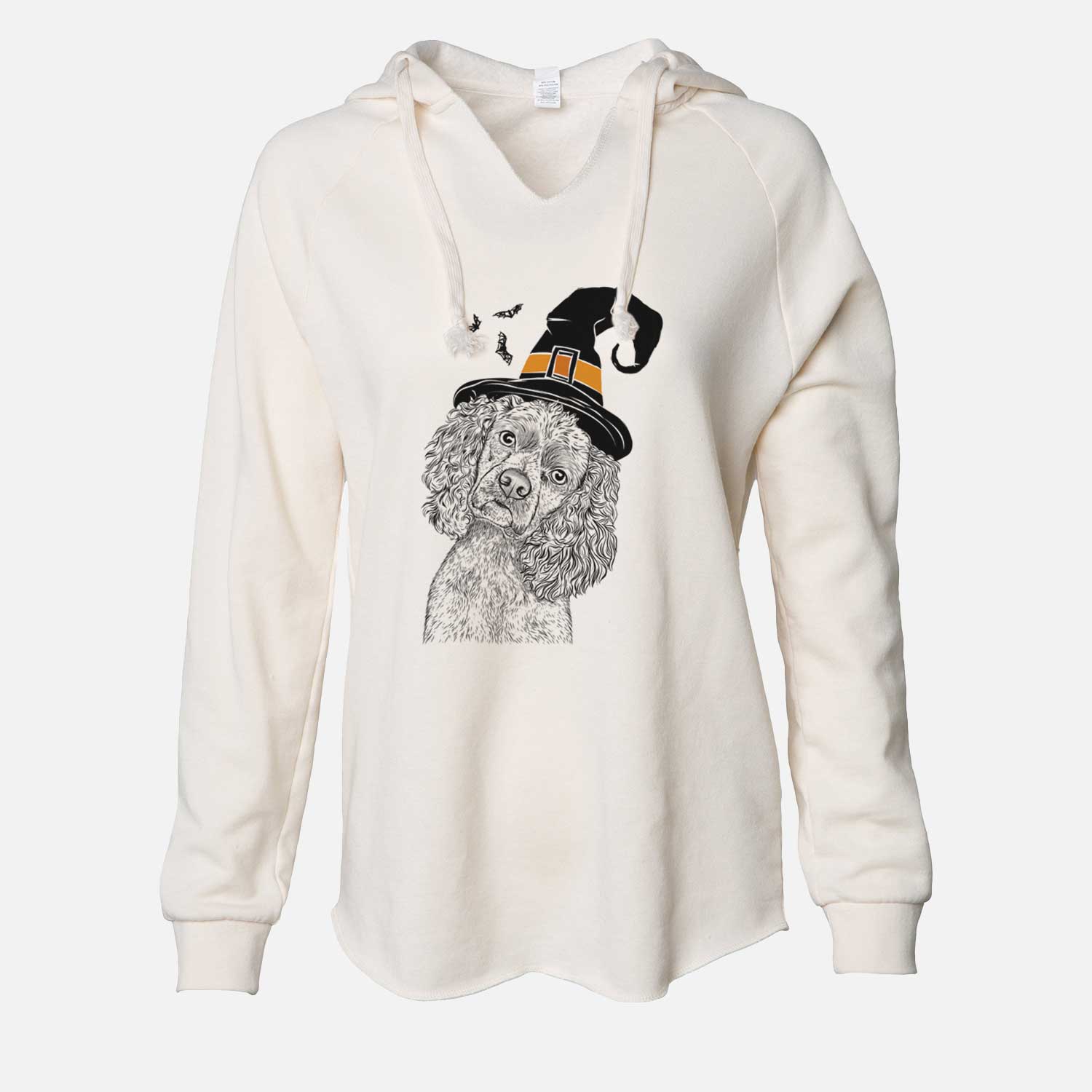 Witch Sadie the Cocker Spaniel - Cali Wave Hooded Sweatshirt
