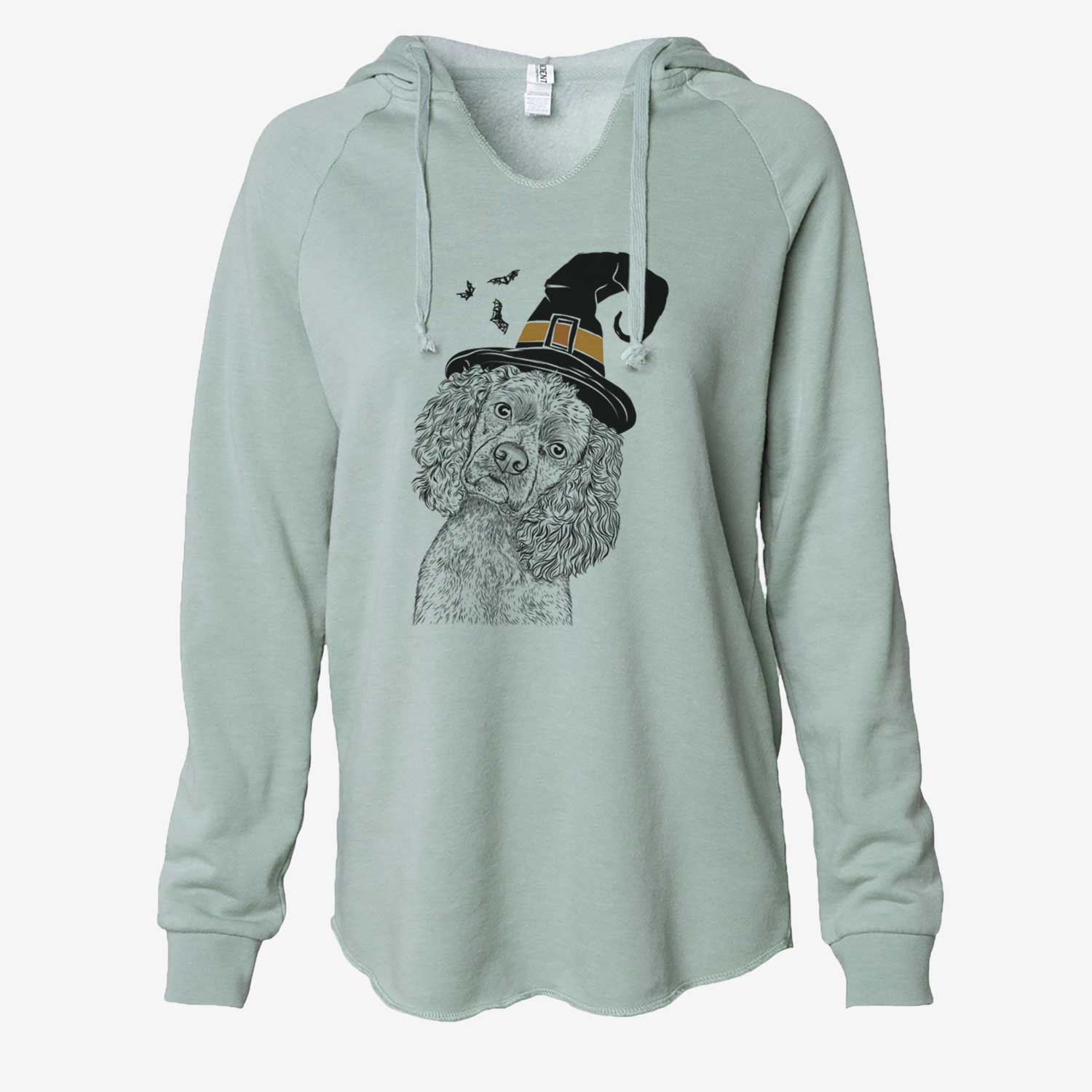 Witch Sadie the Cocker Spaniel - Cali Wave Hooded Sweatshirt