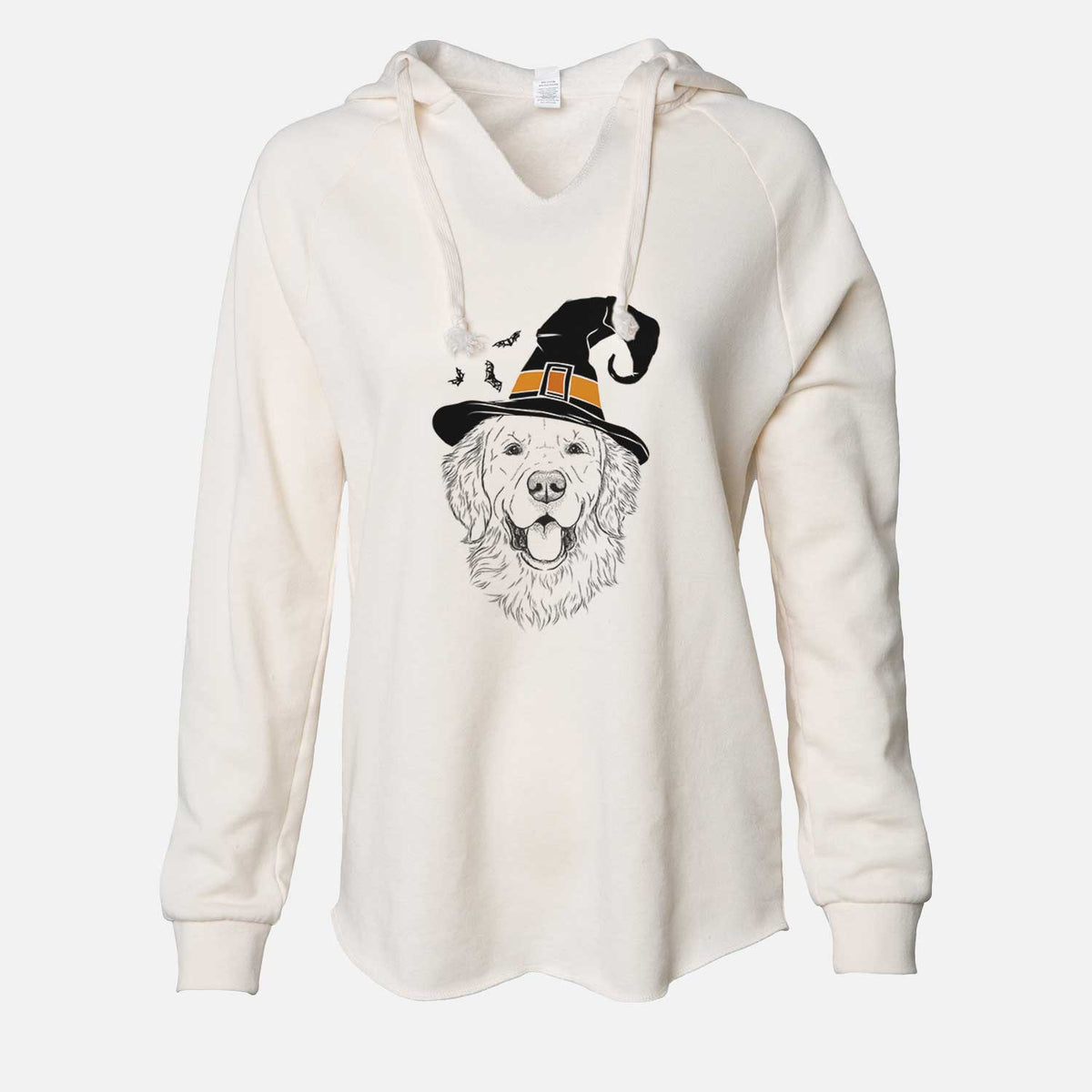 Witch Sam the Golden Retriever - Cali Wave Hooded Sweatshirt