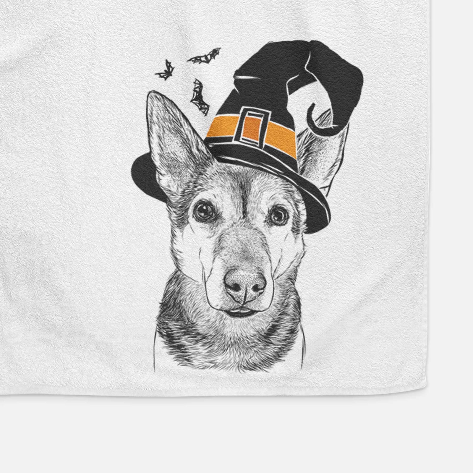 Sammie the Mixed Breed Decorative Hand Towel