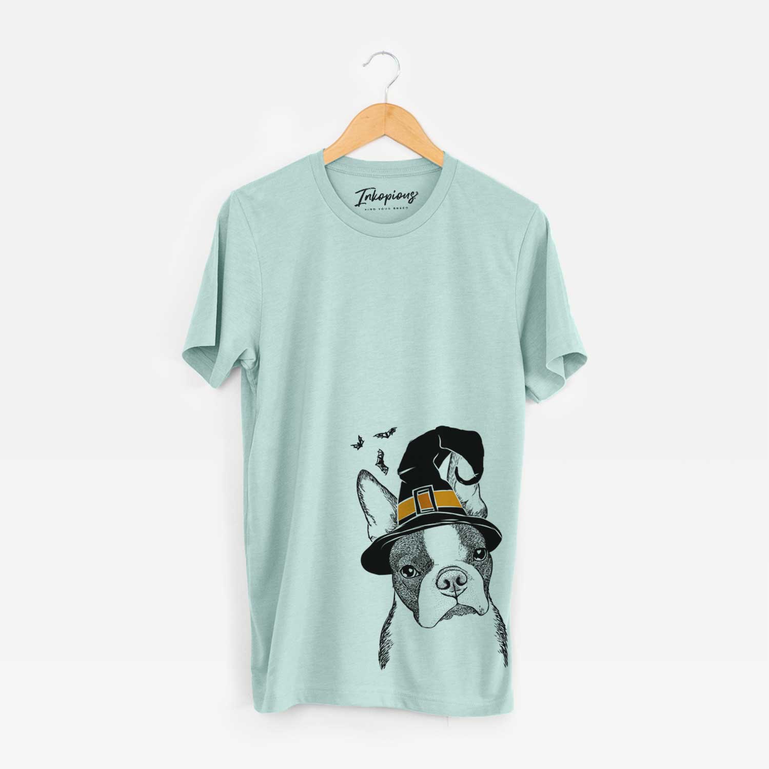 Witch Samuel the Boston Terrier - Unisex Crewneck