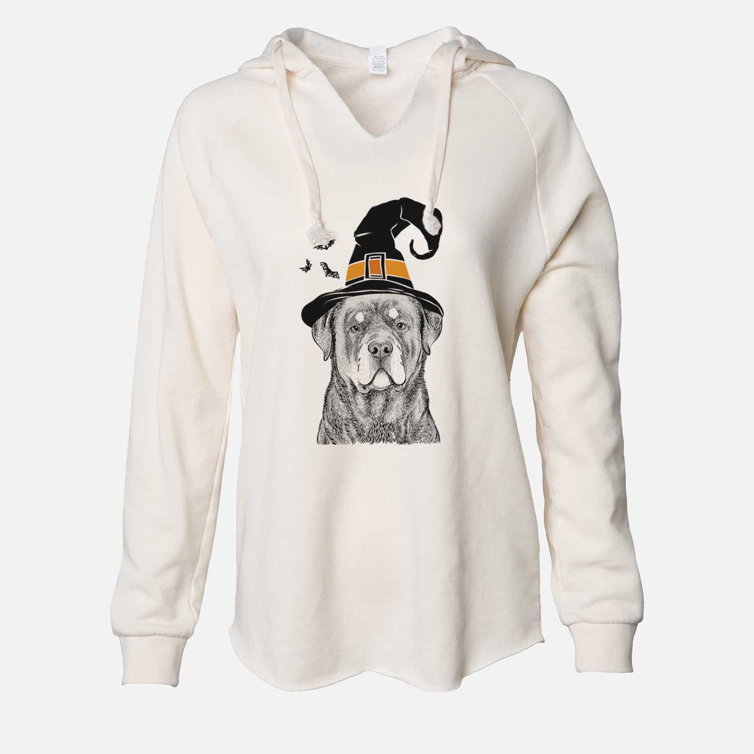 Witch Sarge the Rottweiler - Cali Wave Hooded Sweatshirt
