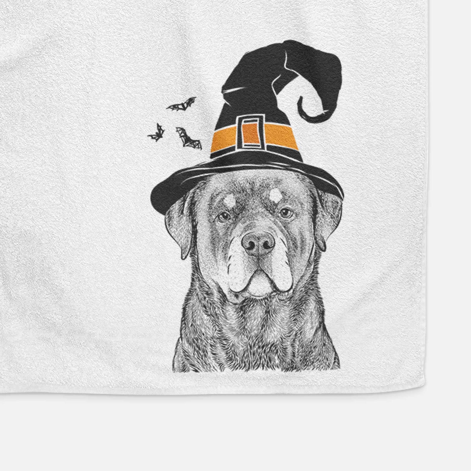 Sarge the Rottweiler Decorative Hand Towel