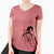 Witch Sarge the Vizsla - Women's V-neck Shirt