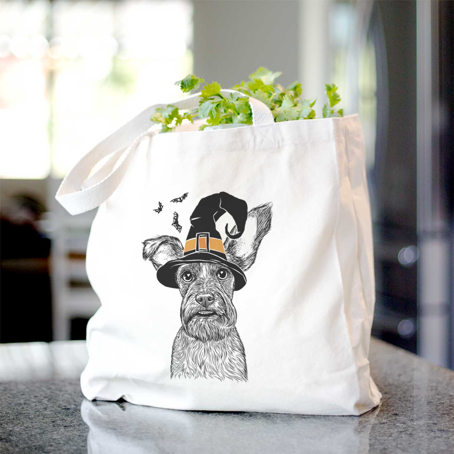 Sawyer the Snorkie - Tote Bag