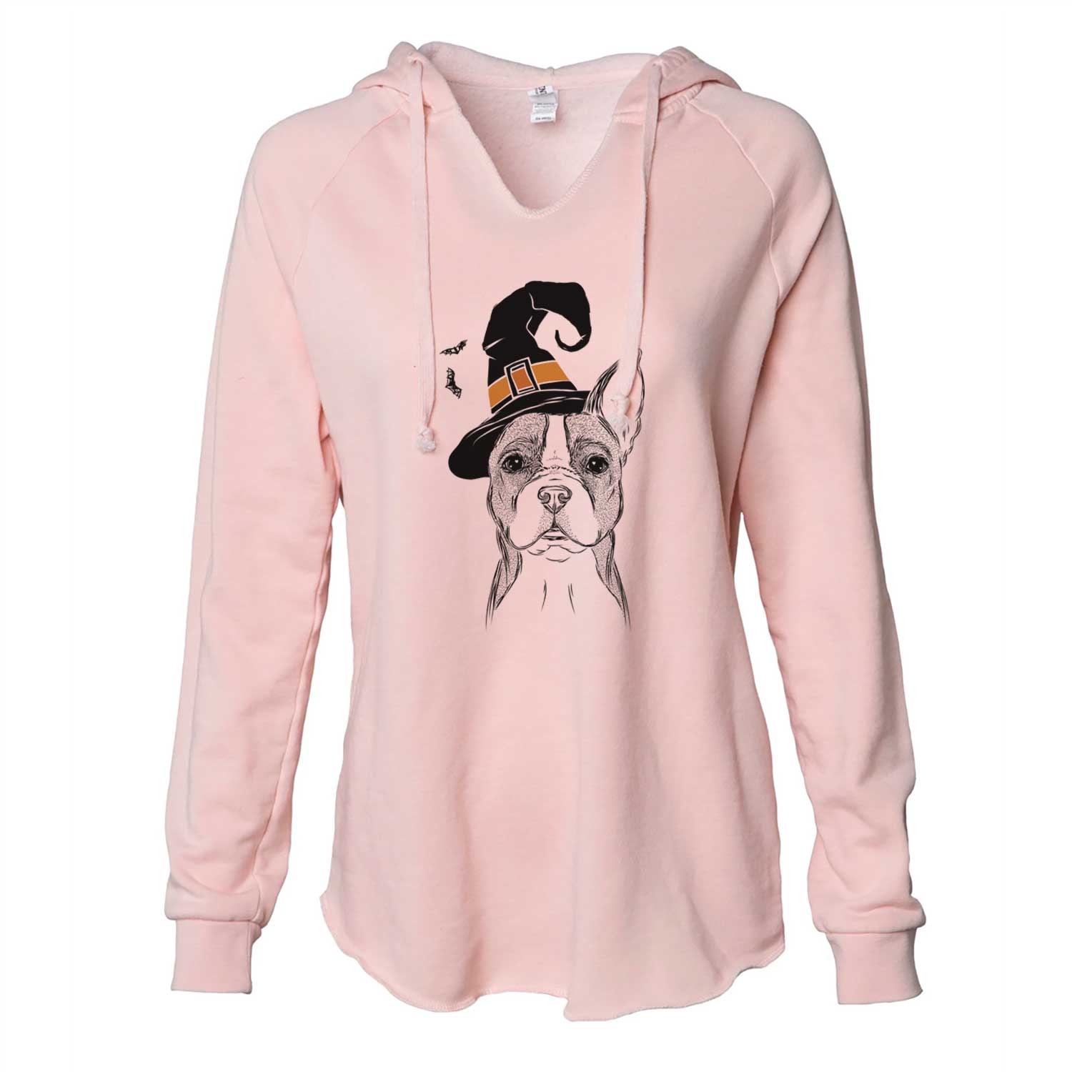 Witch Scout the Boston Terrier - Cali Wave Hooded Sweatshirt