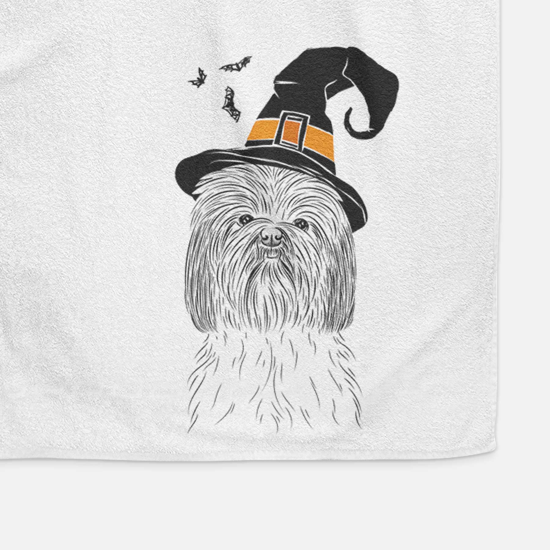 Scully the Shih Tzu Decorative Hand Towel