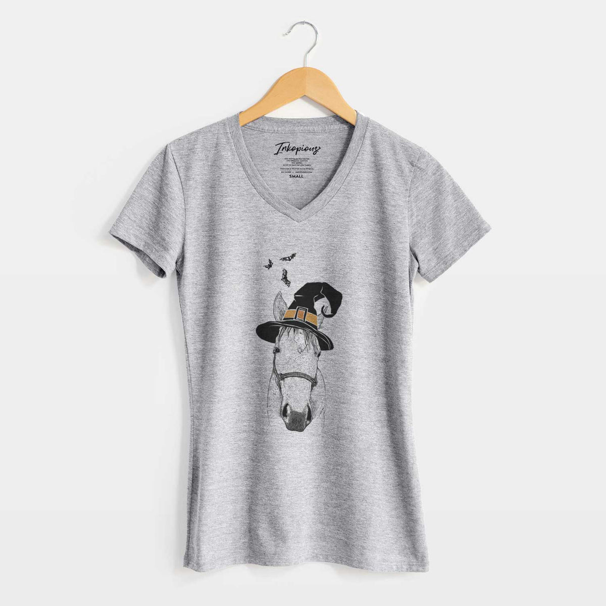 Witch SeaBee the Quarter Horse - Women's V-neck Shirt