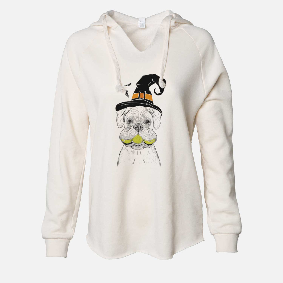 Witch Seamus the Boxer - Cali Wave Hooded Sweatshirt