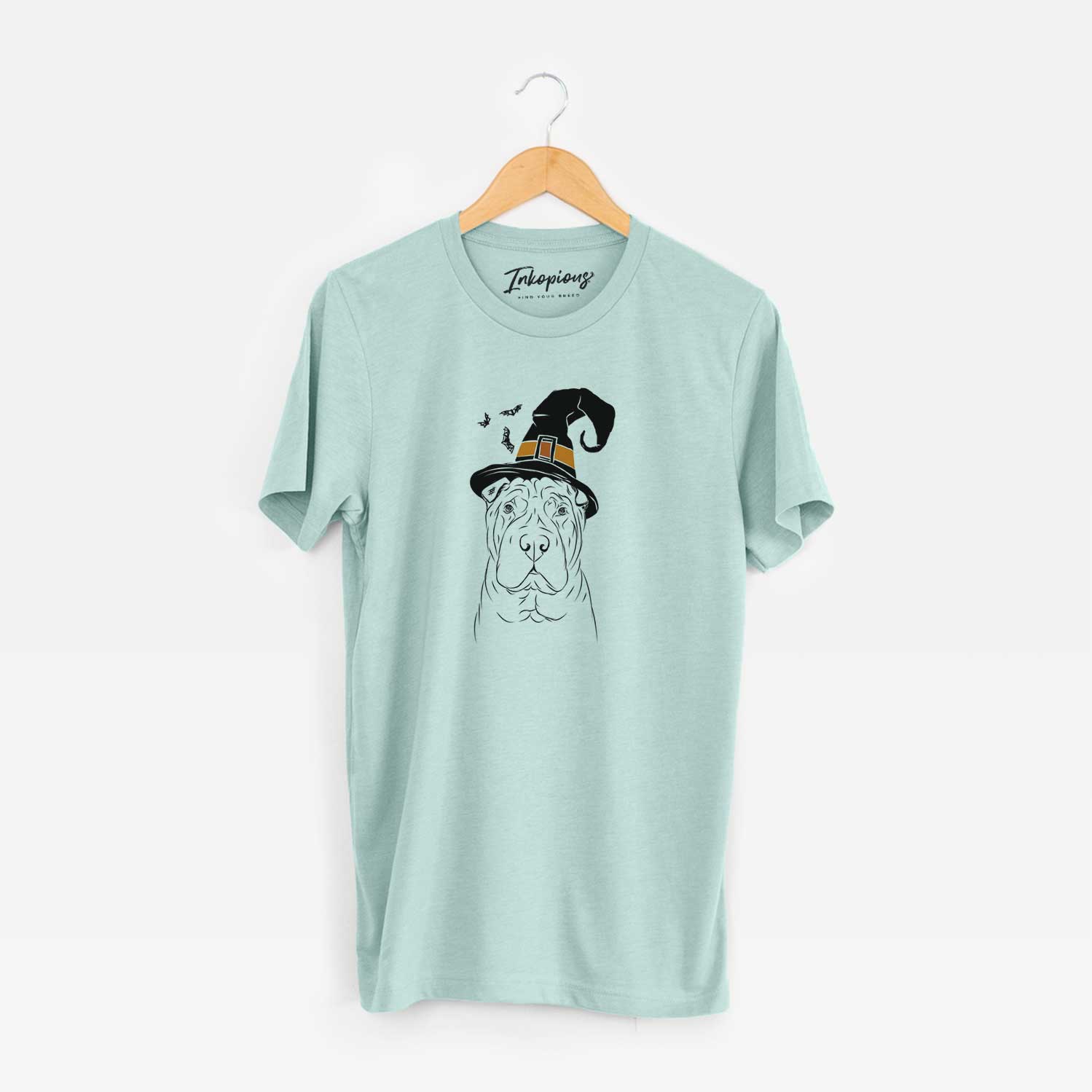 Witch Sharpy the Shar Pei - Unisex Crewneck