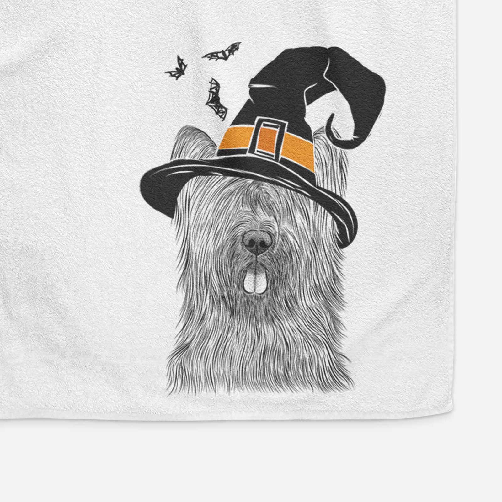 Shay the Briard Decorative Hand Towel