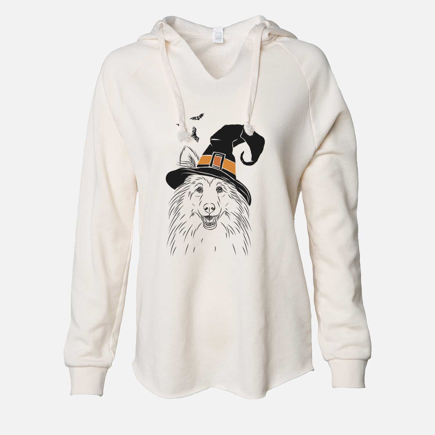 Witch Sheldon the Shetland Sheepdog - Cali Wave Hooded Sweatshirt