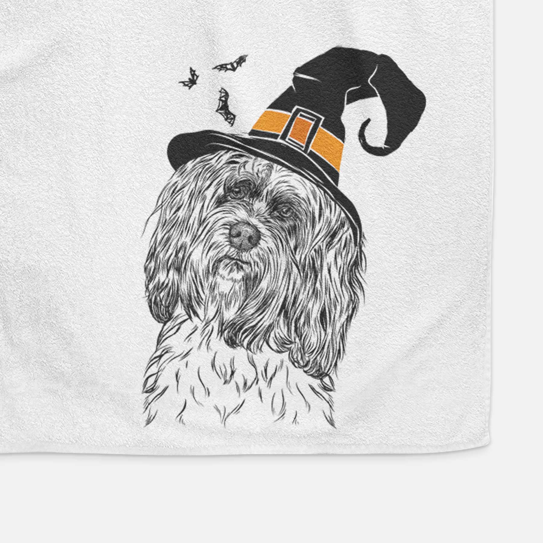 Shenpa the Tibetan Terrier Decorative Hand Towel