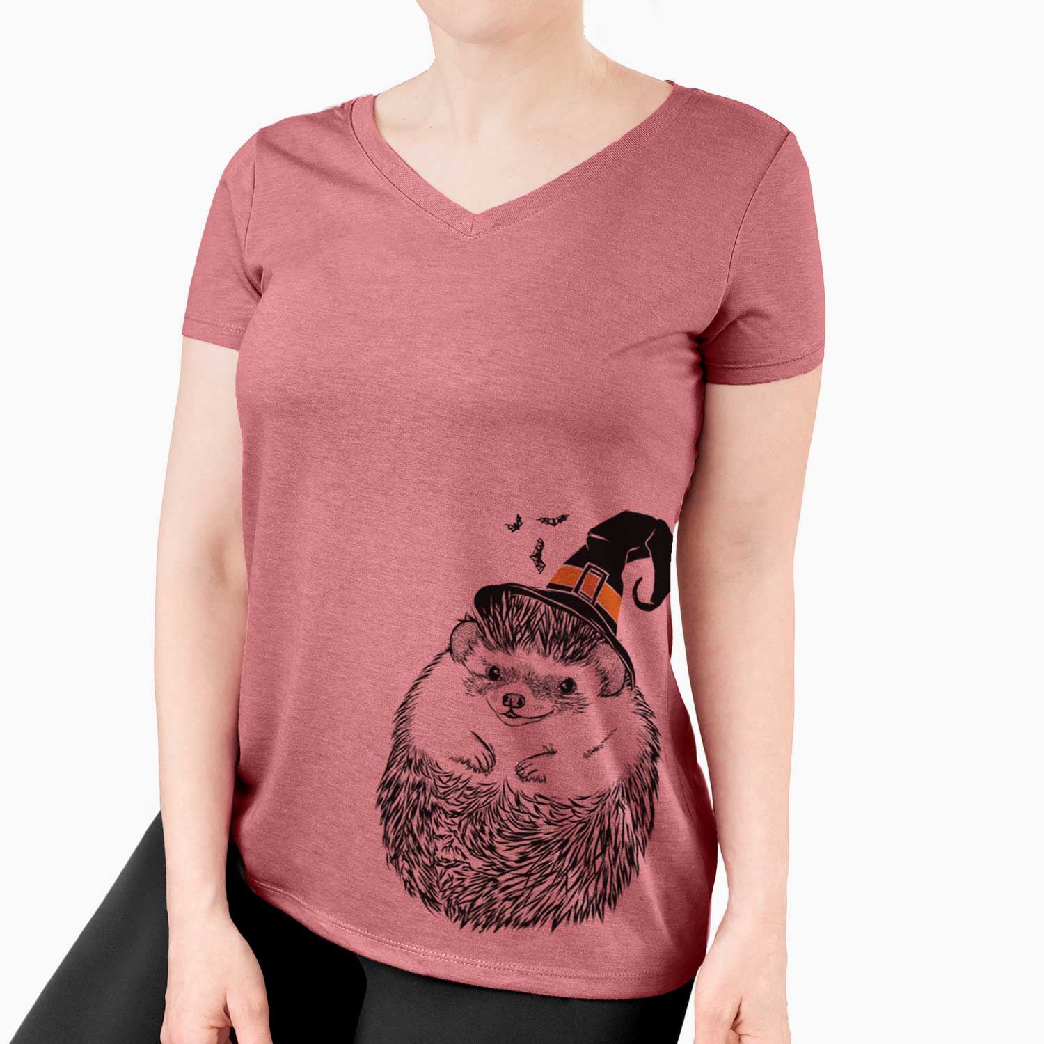 Witch Sid the Hedgehog - Women's V-neck Shirt