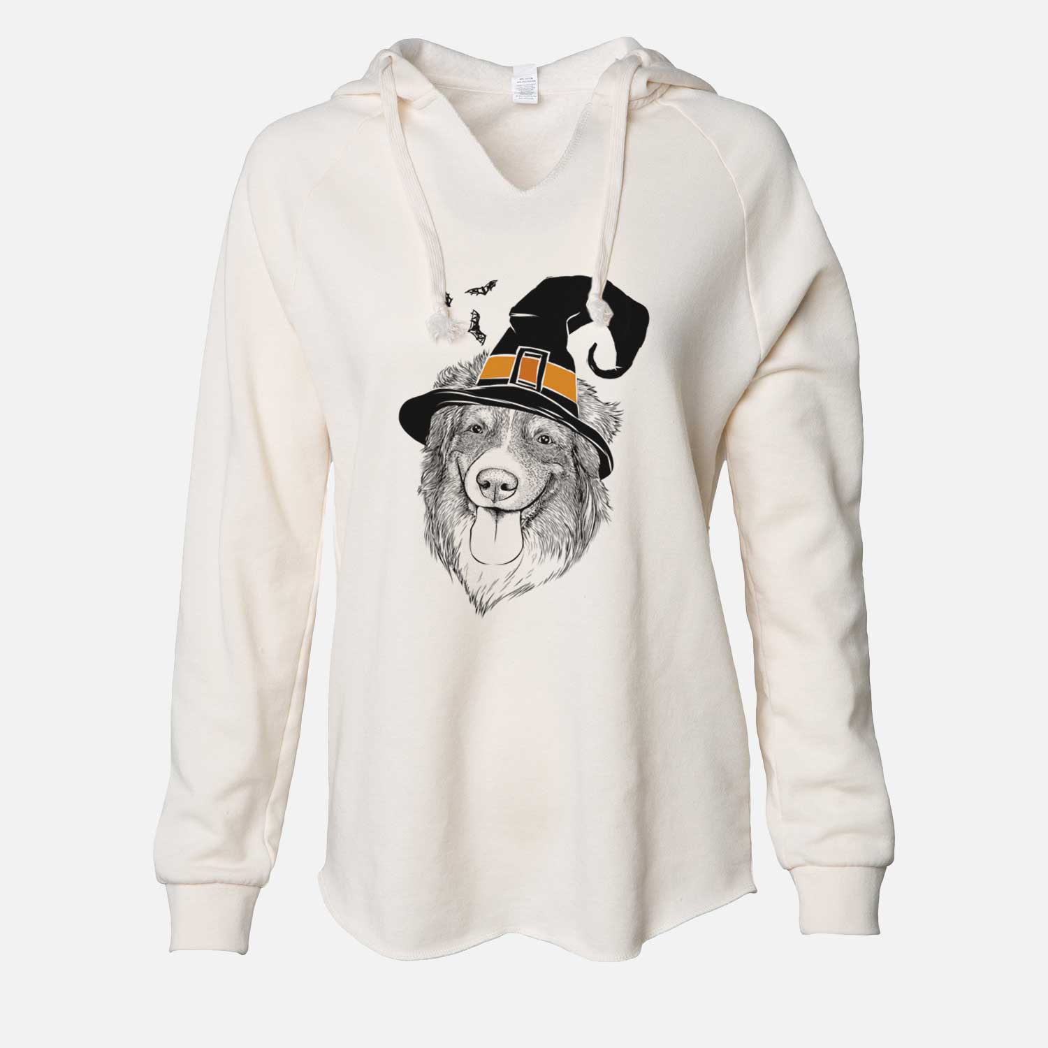 Witch Siena the Australian Shepherd - Cali Wave Hooded Sweatshirt