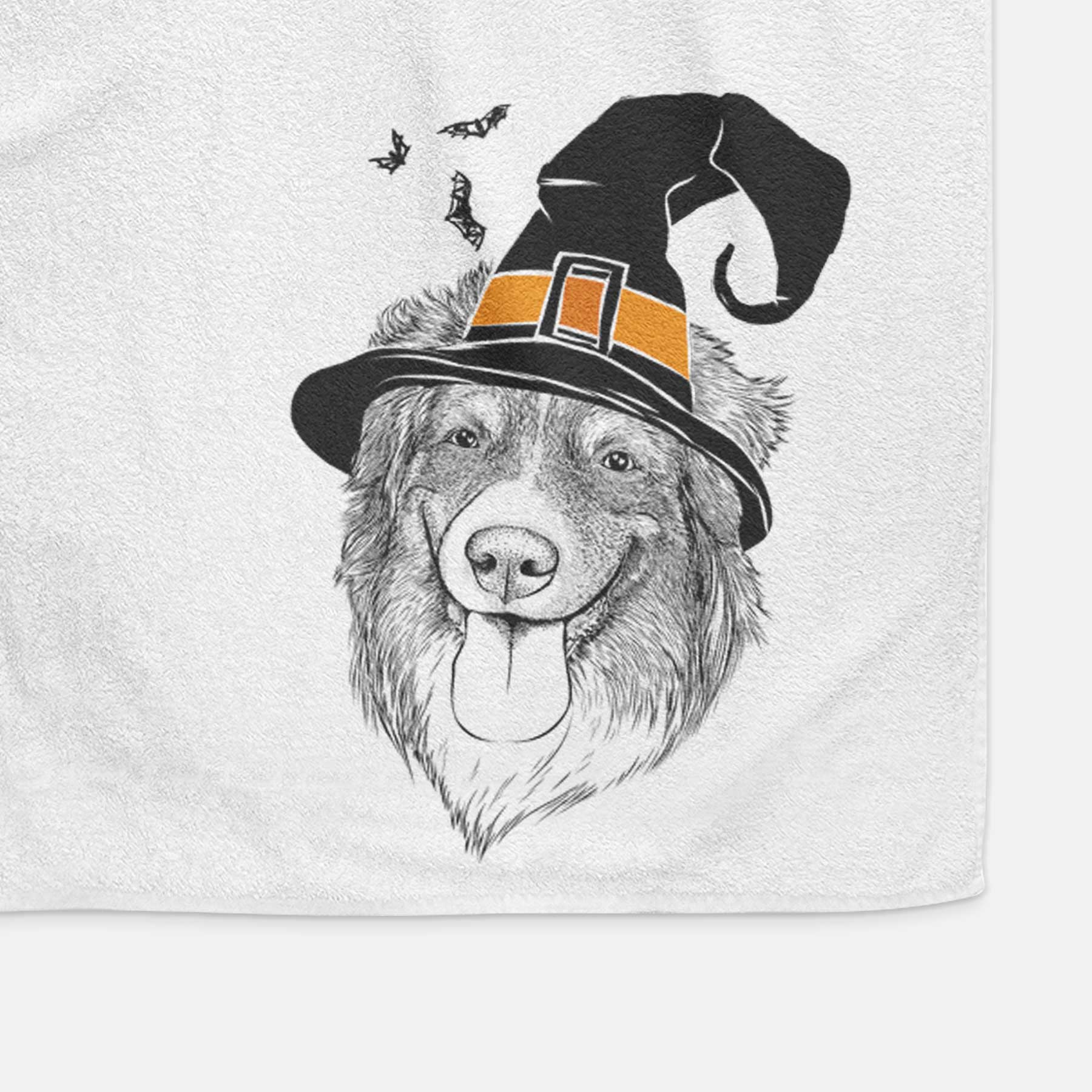 Siena the Australian Shepherd Decorative Hand Towel