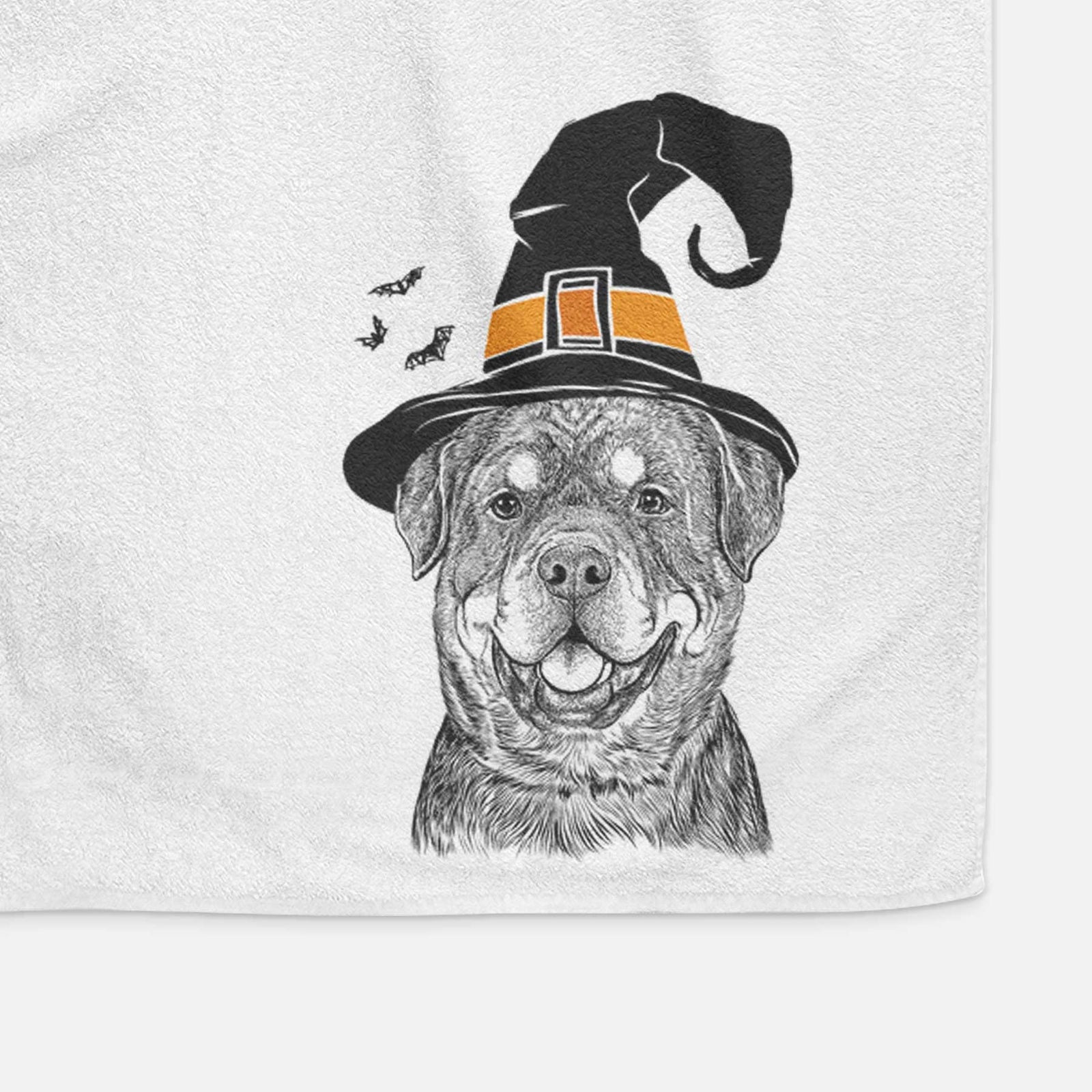 Sig the Rottweiler Decorative Hand Towel