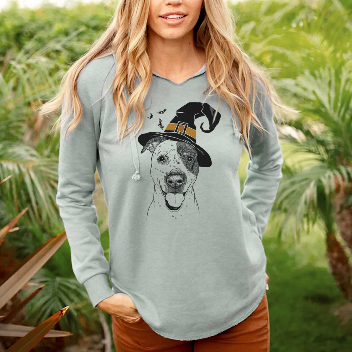 Witch Simon the Mixed Breed - Cali Wave Hooded Sweatshirt