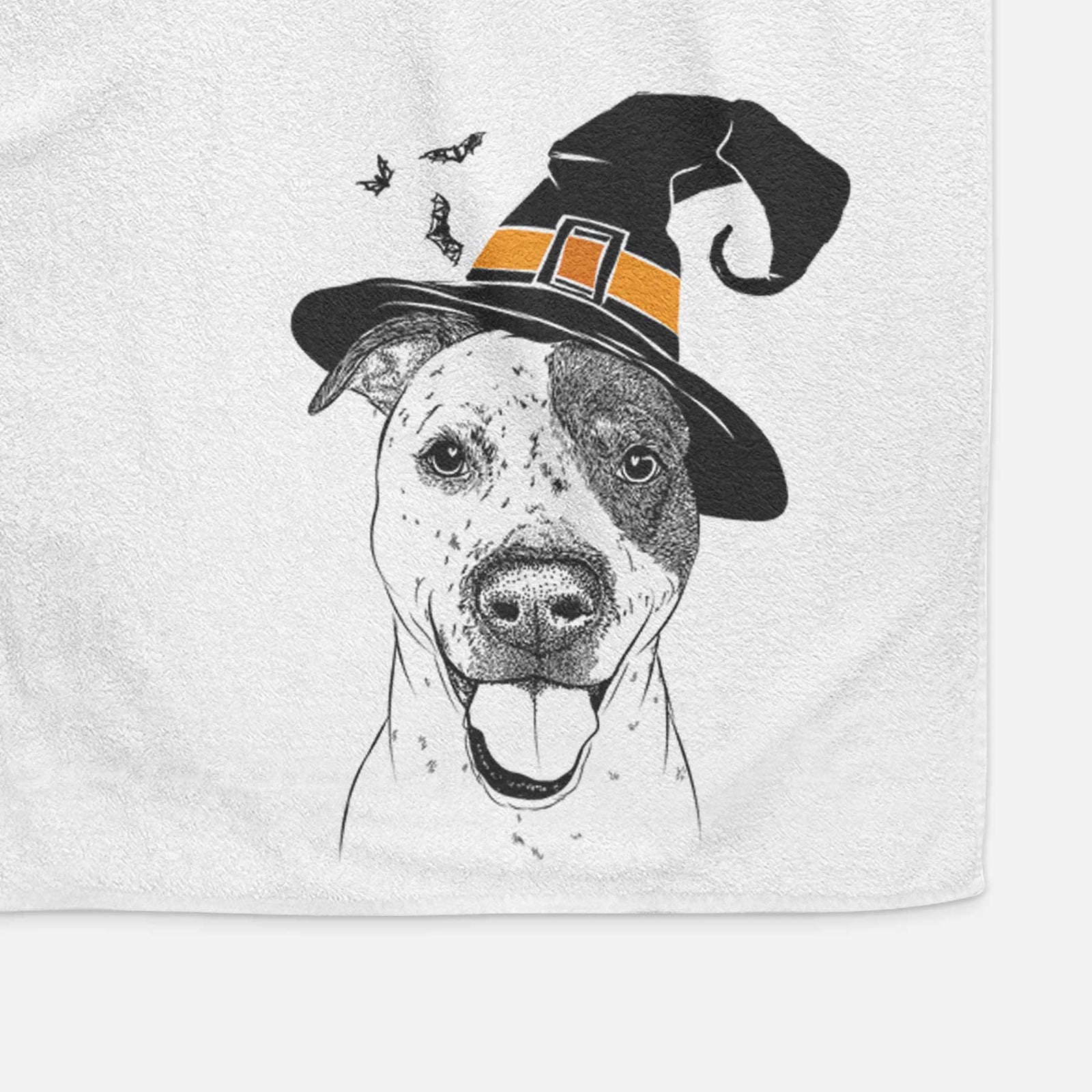 Simon the Mixed Breed Decorative Hand Towel