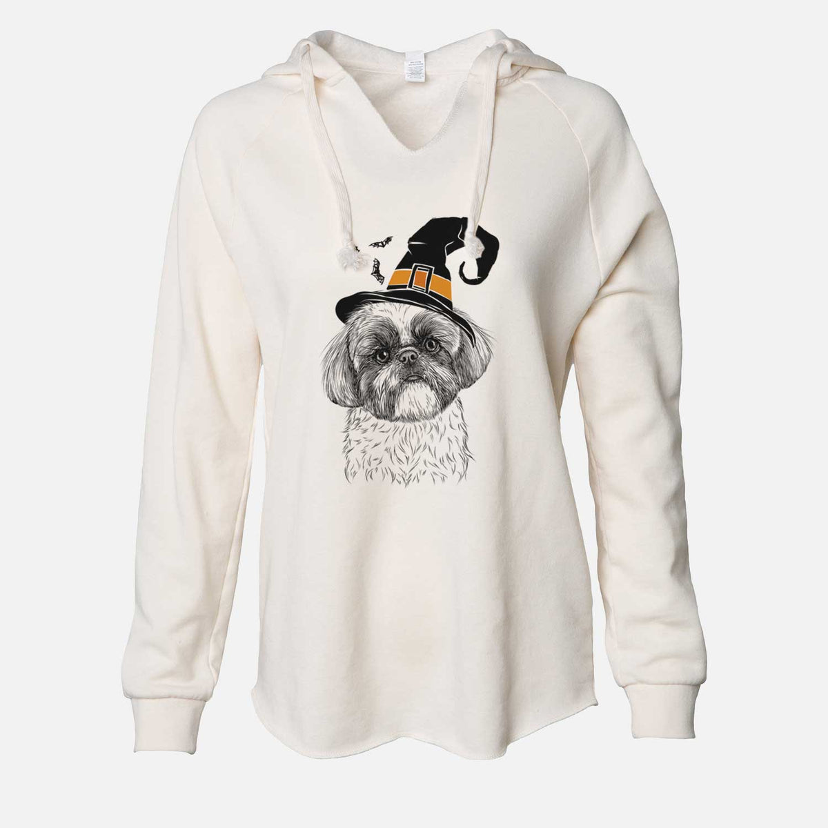 Witch Simon the Shih Tzu - Cali Wave Hooded Sweatshirt