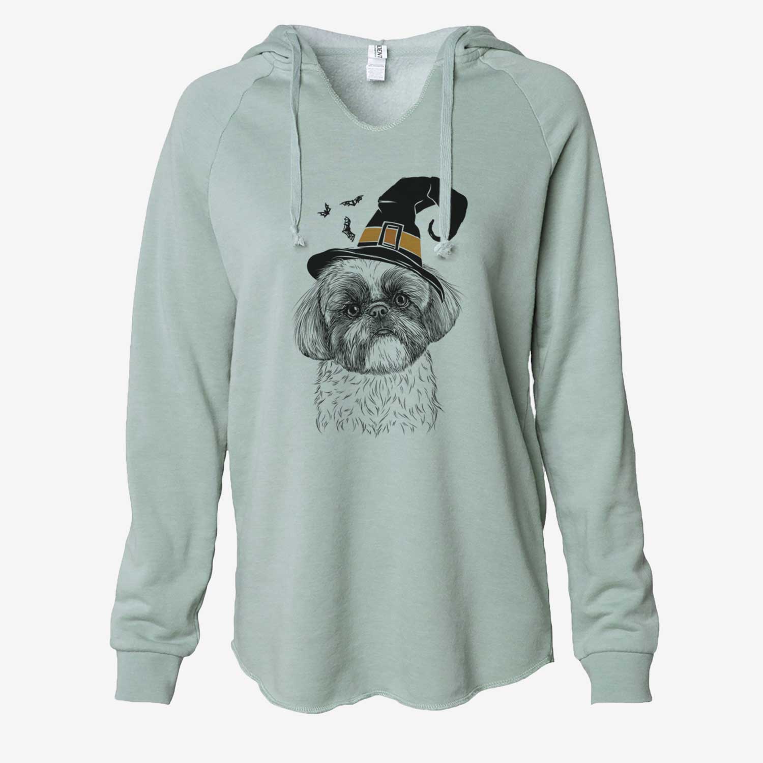 Witch Simon the Shih Tzu - Cali Wave Hooded Sweatshirt