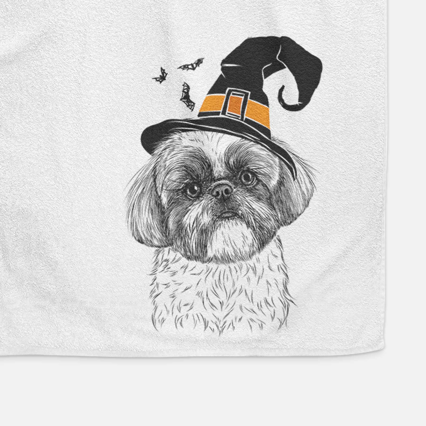 Simon the Shih Tzu Decorative Hand Towel