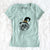 Witch Simon the Shih Tzu - Women's V-neck Shirt