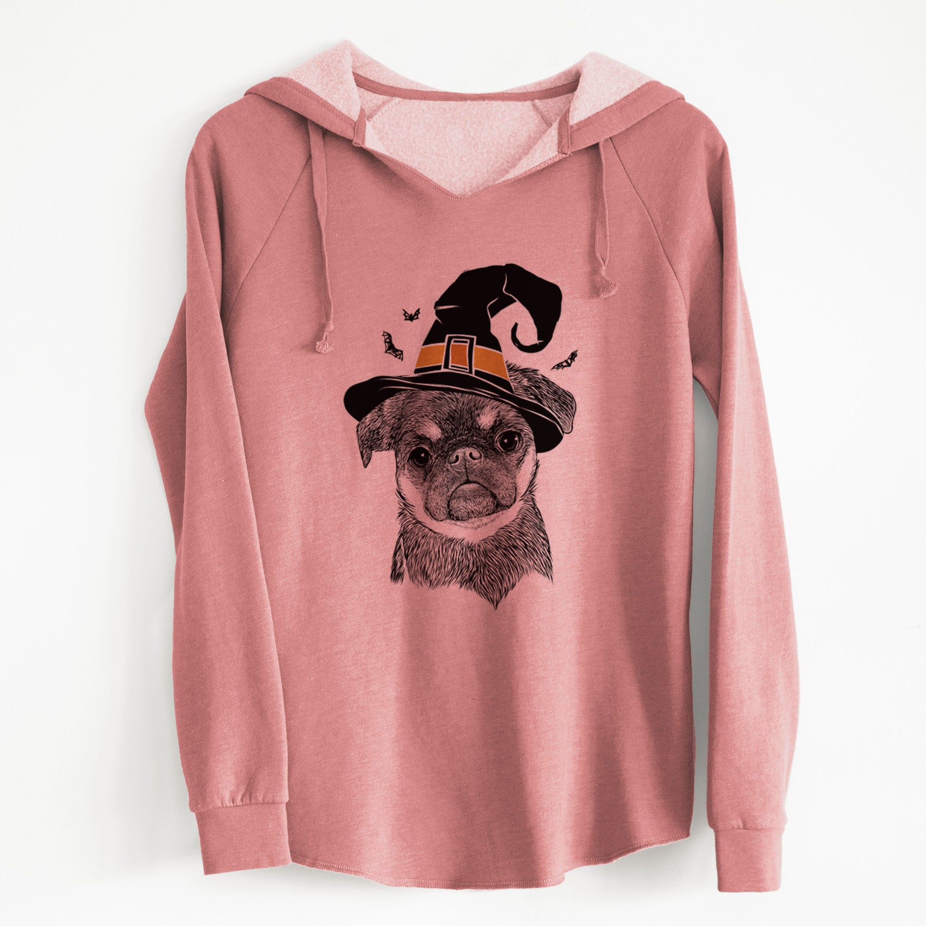 Witch Simone the Brussels Griffon - Cali Wave Hooded Sweatshirt