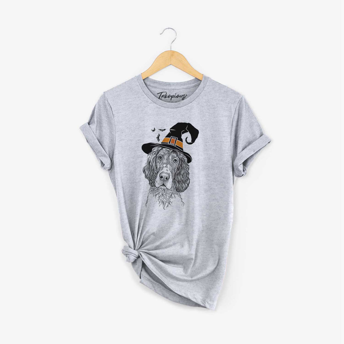 Witch Sir Rexford the Blue Belton English Setter - Unisex Crewneck