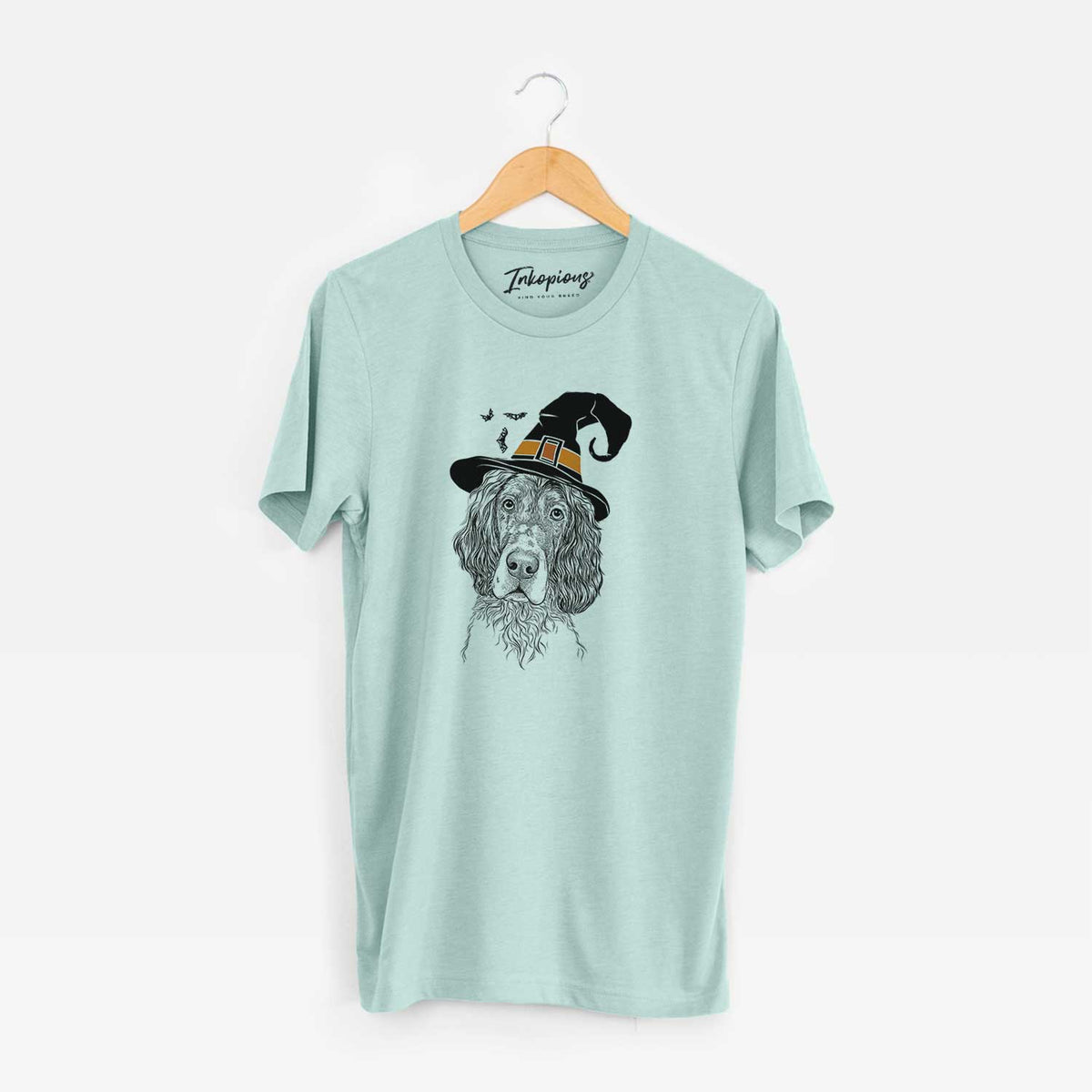 Witch Sir Rexford the Blue Belton English Setter - Unisex Crewneck