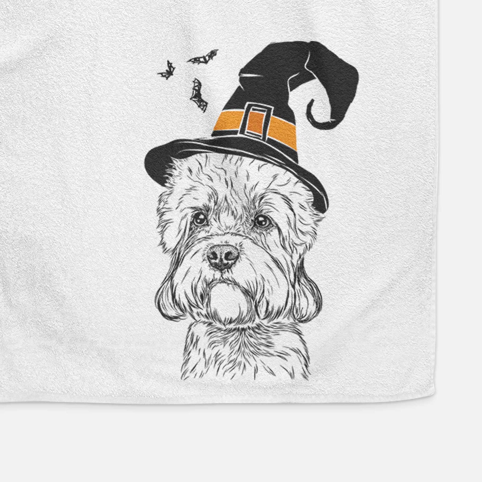 Sir Walter the Dandie Dinmont Terrier Decorative Hand Towel