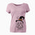 Witch Sir Walter the Dandie Dinmont Terrier - Women's V-neck Shirt