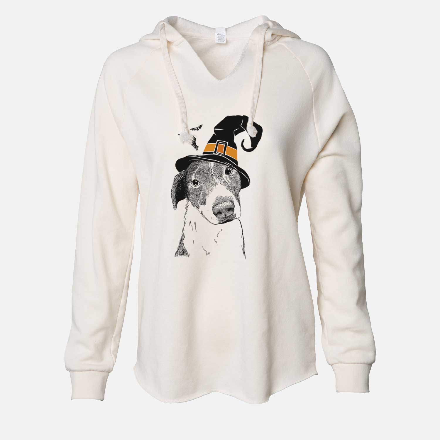 Witch Sophia the Mixed Breed - Cali Wave Hooded Sweatshirt