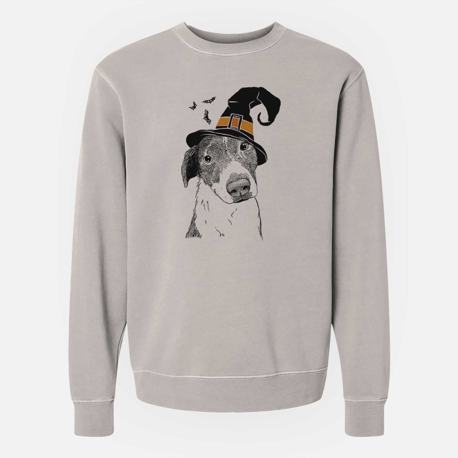 Witch Sophia the Mixed Breed - Unisex Pigment Dyed Crew Sweatshirt