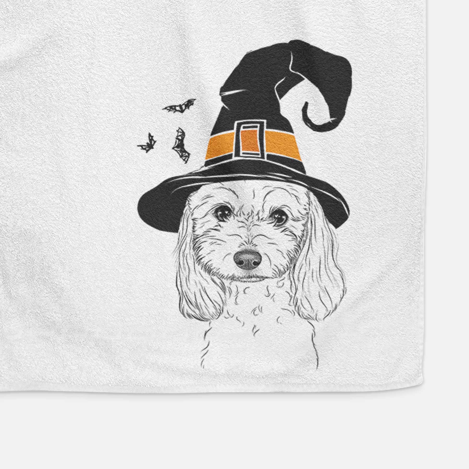 Sophie the Coton de Tulear Decorative Hand Towel