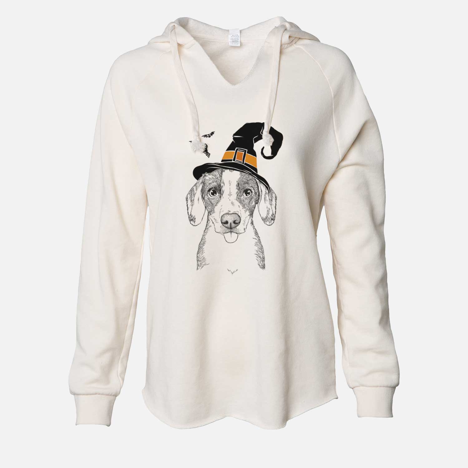 Witch SophiePea the Mixed Breed - Cali Wave Hooded Sweatshirt