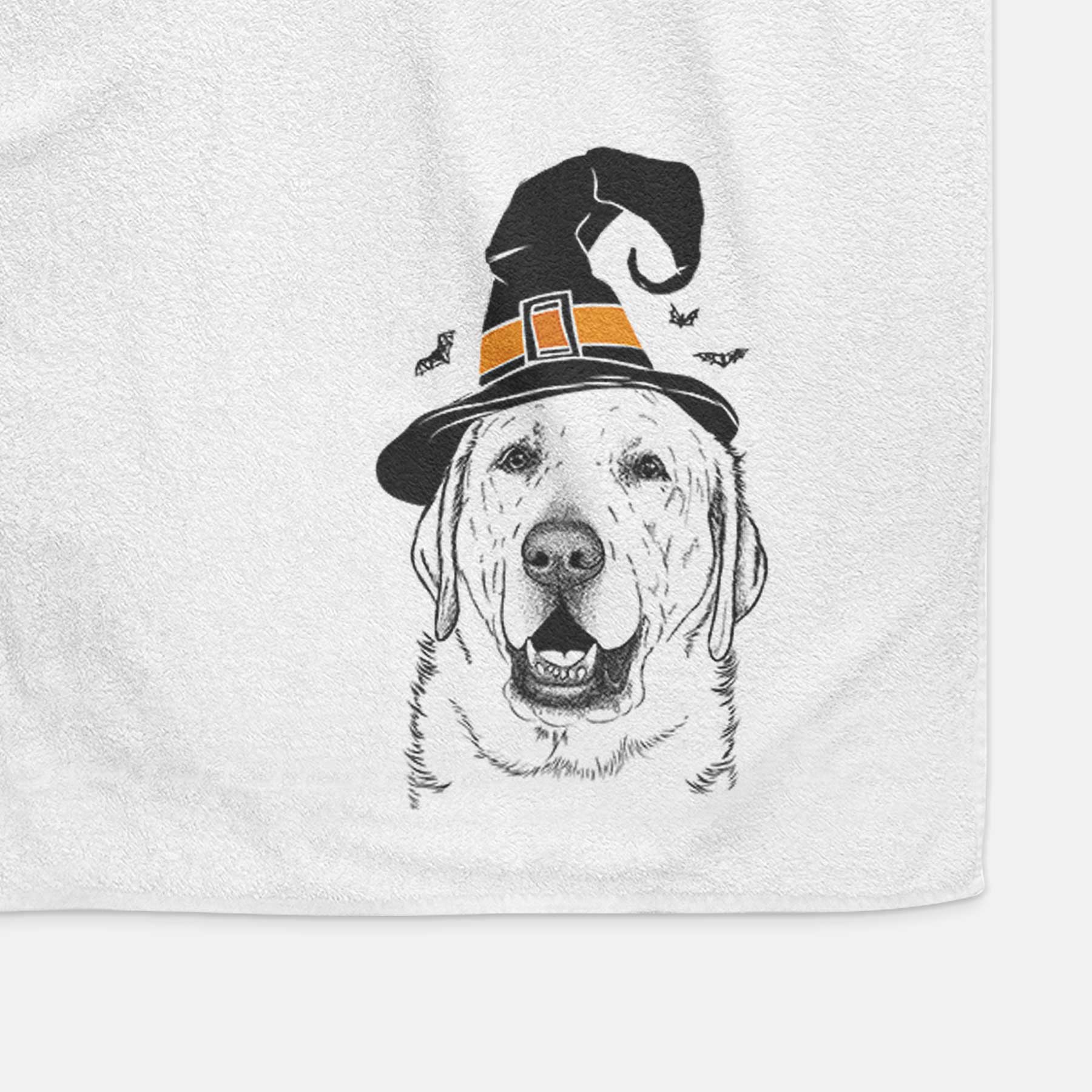 Sparks the Labrador Retriever Decorative Hand Towel