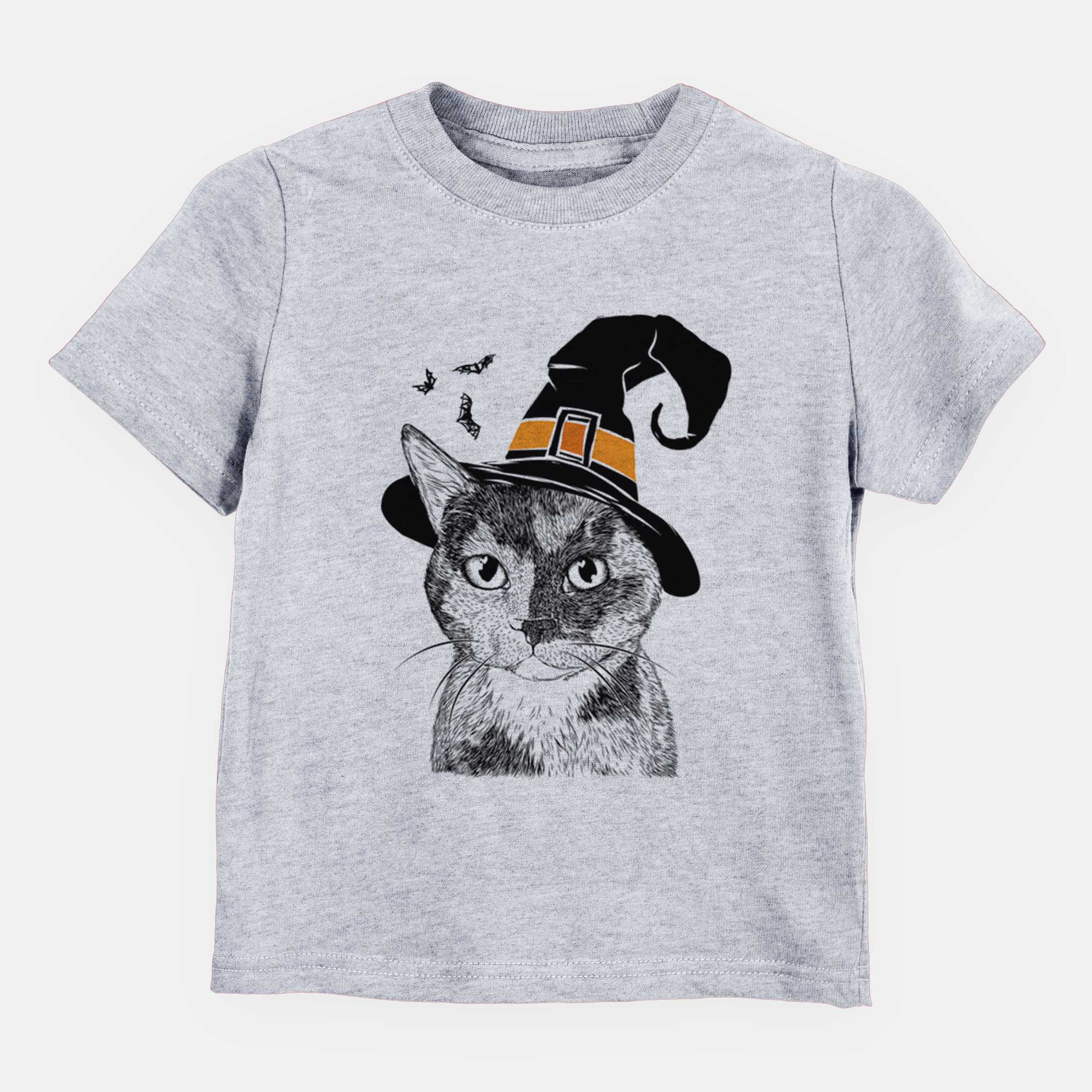 Halloween Spooky Kitty the Tortoiseshell Cat - Kids/Youth/Toddler Shirt